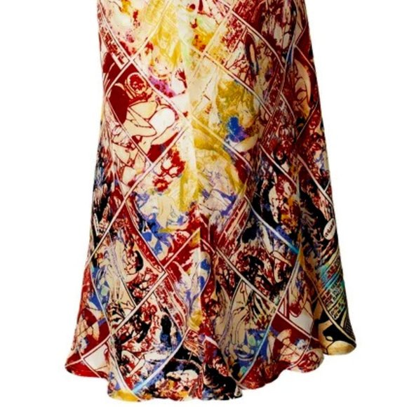 JEAN PAUL GAULTIER 94'/95' COMIC BOOK EROTIC 'SAFE SEX' PRINT SKIRT~NEW WITH TAG - Picture 9 of 11